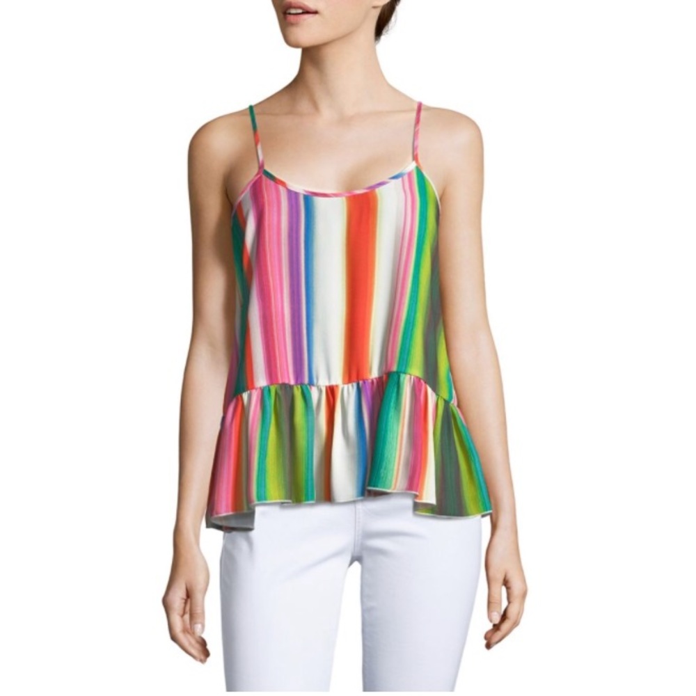 Colorful Stripe Tank Top